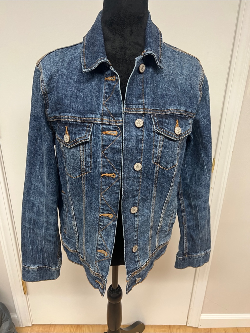 Old Navy Dark Blue Women's Denim Jacket